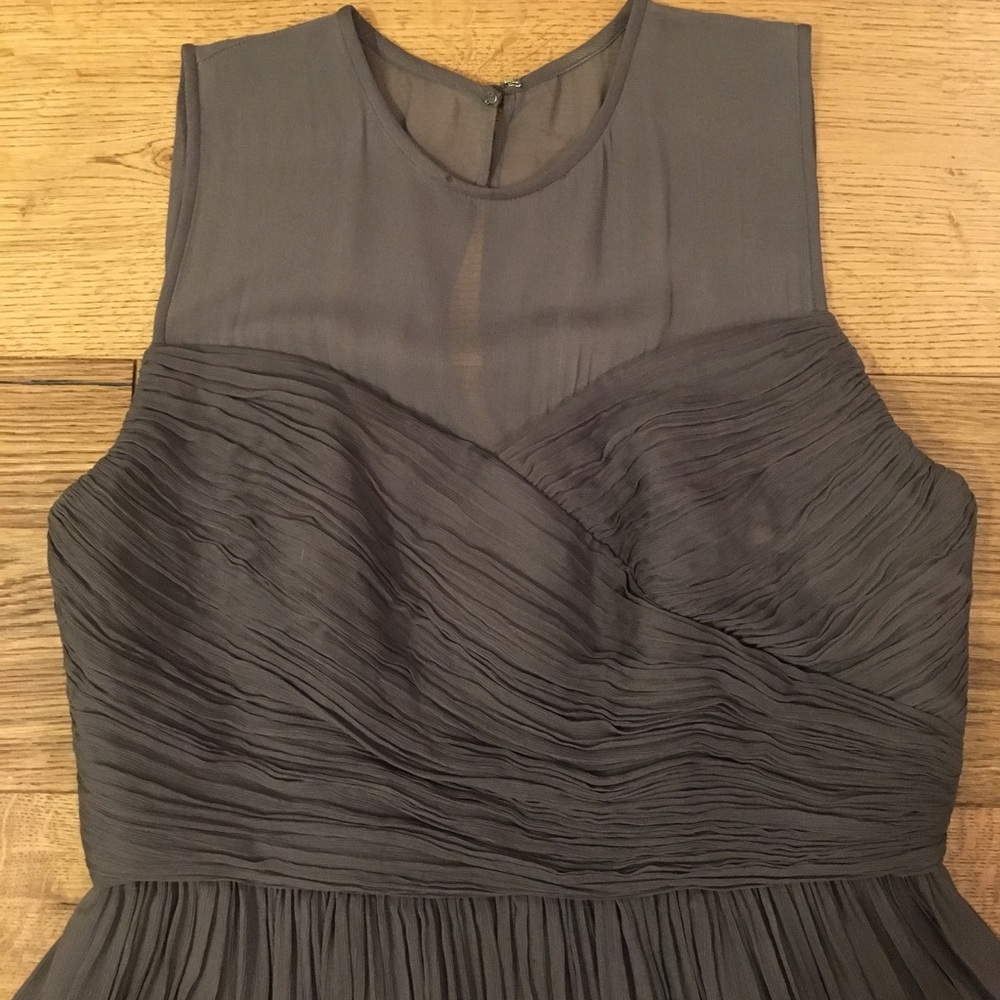 **SOLD** J.Crew Clara Dress in Silk Chiffon - Picture 2 of 4